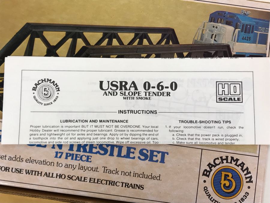 JUST ADDED - Bachmann 17 Piece Bridge & Trestle Train Set - Appears Never Used [Photo 15]