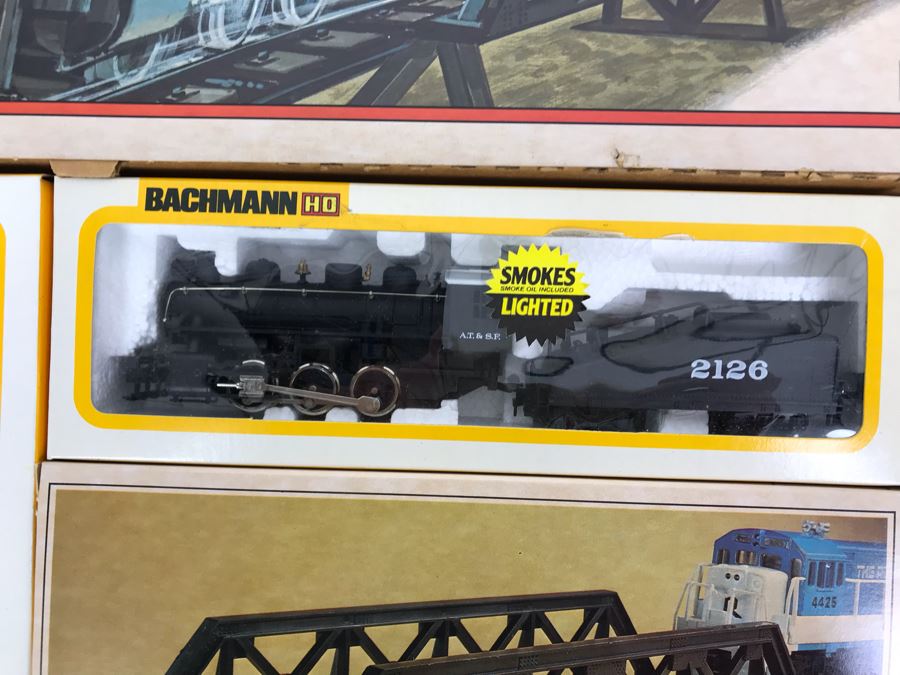 JUST ADDED - Bachmann 17 Piece Bridge & Trestle Train Set - Appears Never Used [Photo 12]