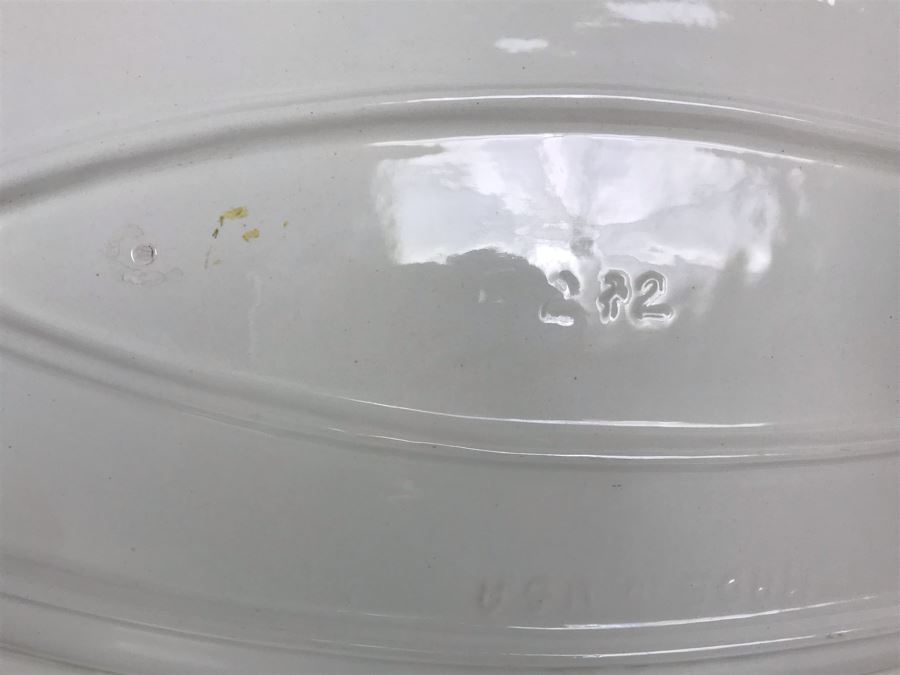JUST ADDED - El Camino Products Inc White Fish Platter Made In USA 25 X 12 [Photo 9]