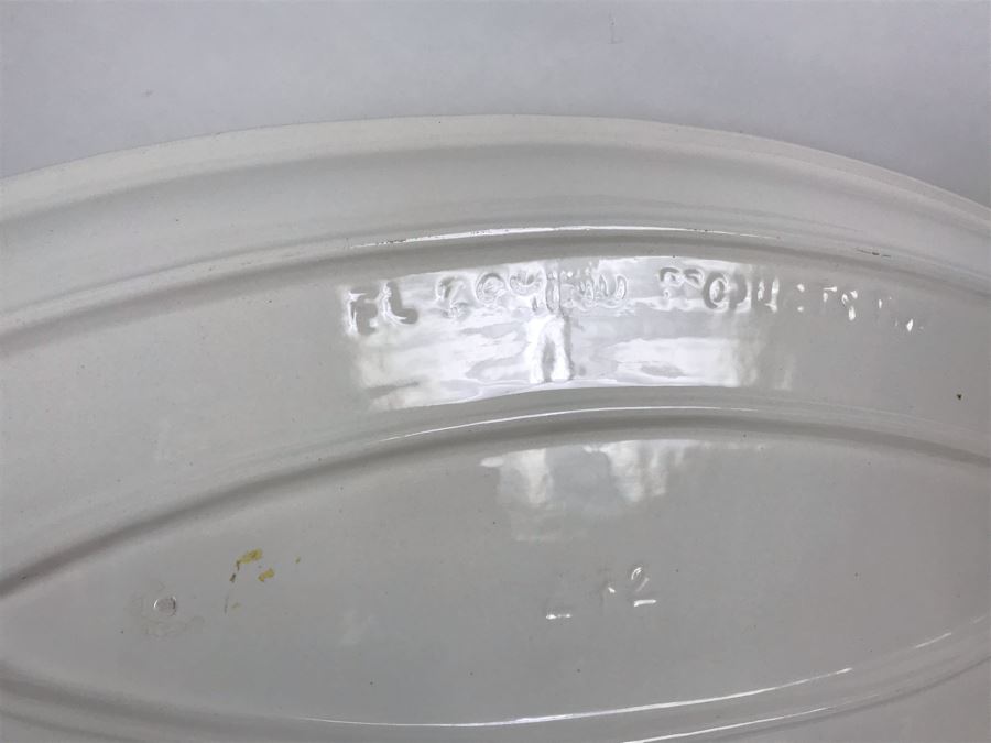 JUST ADDED - El Camino Products Inc White Fish Platter Made In USA 25 X 12 [Photo 8]
