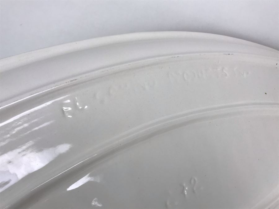 JUST ADDED - El Camino Products Inc White Fish Platter Made In USA 25 X 12 [Photo 11]