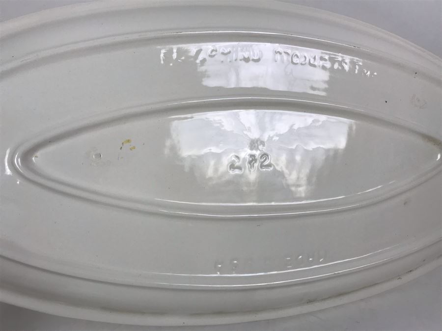 JUST ADDED - El Camino Products Inc White Fish Platter Made In USA 25 X 12 [Photo 6]