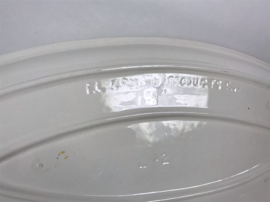 JUST ADDED - El Camino Products Inc White Fish Platter Made In USA 25 X 12 [Photo 7]