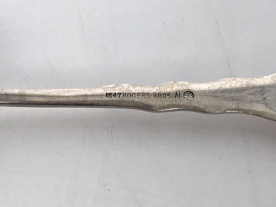 JUST ADDED - (5) Vintage 1847 Rogers Bros Seashore Themed Demitasse Spoons And (7) Italian Demitasse Spoons [Photo 7]