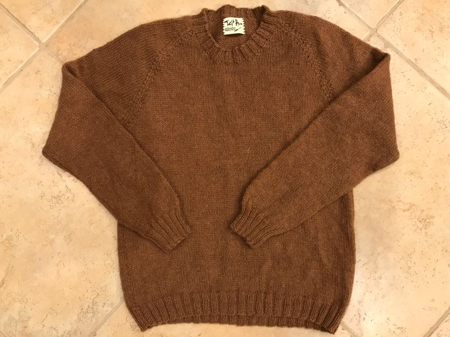 JUST ADDED - British Alpaca Sweater Size M