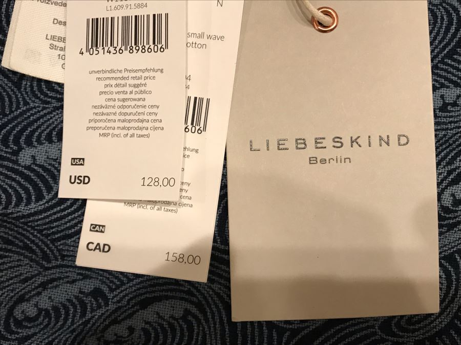 JUST ADDED - New With Tags Liebeskind Berlin Scarf Retails $128 [Photo 3]