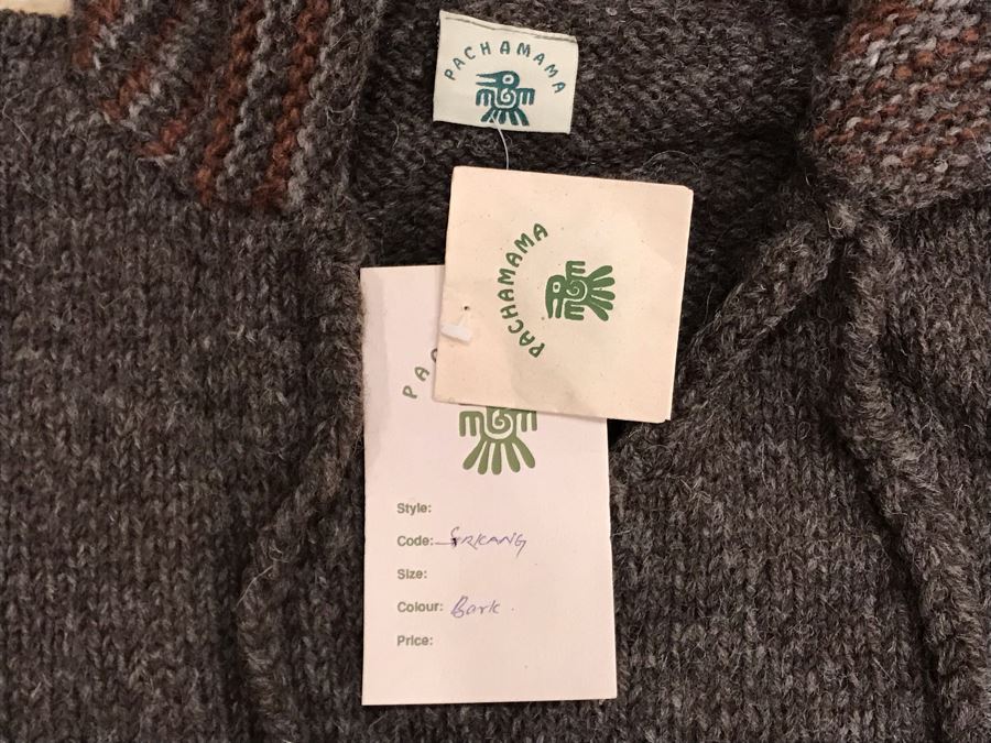 JUST ADDED - Pachamama Hooded Sweater Size M [Photo 3]