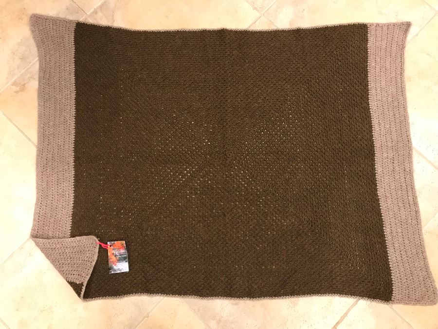 JUST ADDED - New With Tags Vatsala's Throw Made In Vermont 54 X 60 [Photo 1]