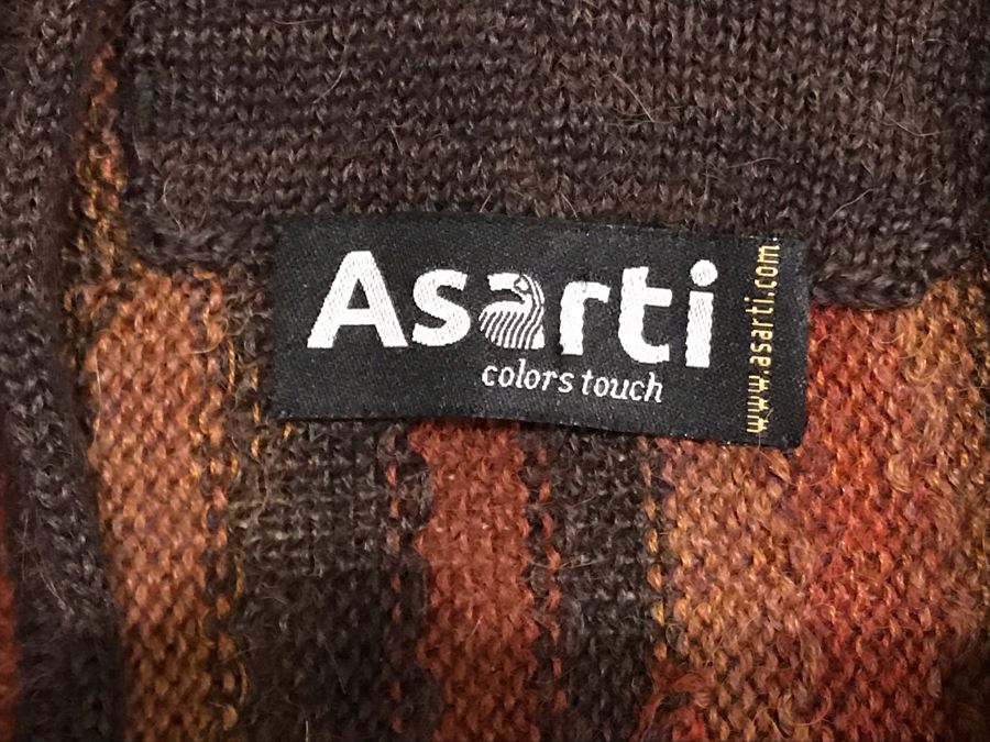 JUST ADDED - New With Tags Alpaca Sweater Jacket By Asarti Size L [Photo 3]