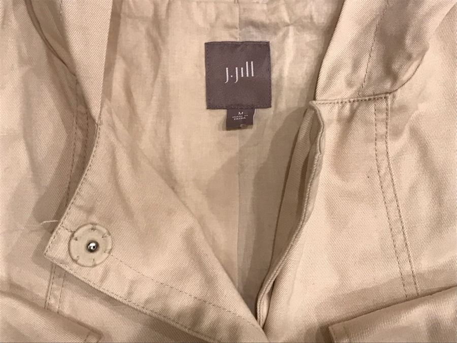 JUST ADDED J.Jill Hooded Jacket Size M [Photo 2]
