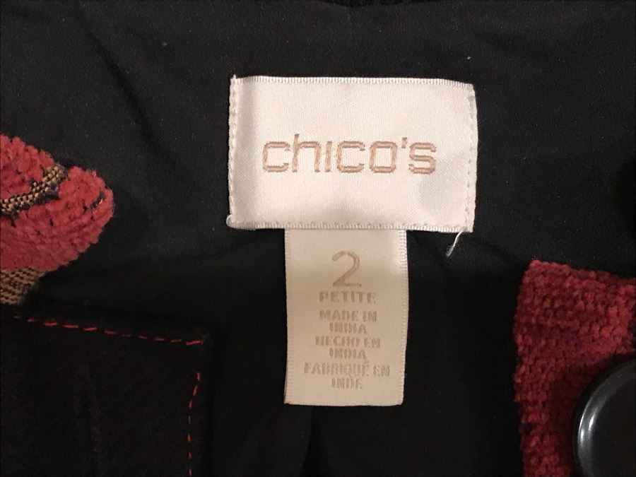 JUST ADDED - Chico's Jacket Size 2 Petite [Photo 4]