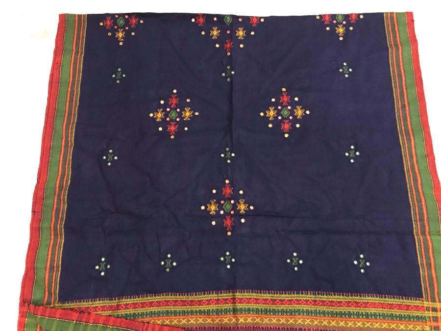 JUST ADDED - New Handmade Ethnic Throw Blanket [Photo 3]