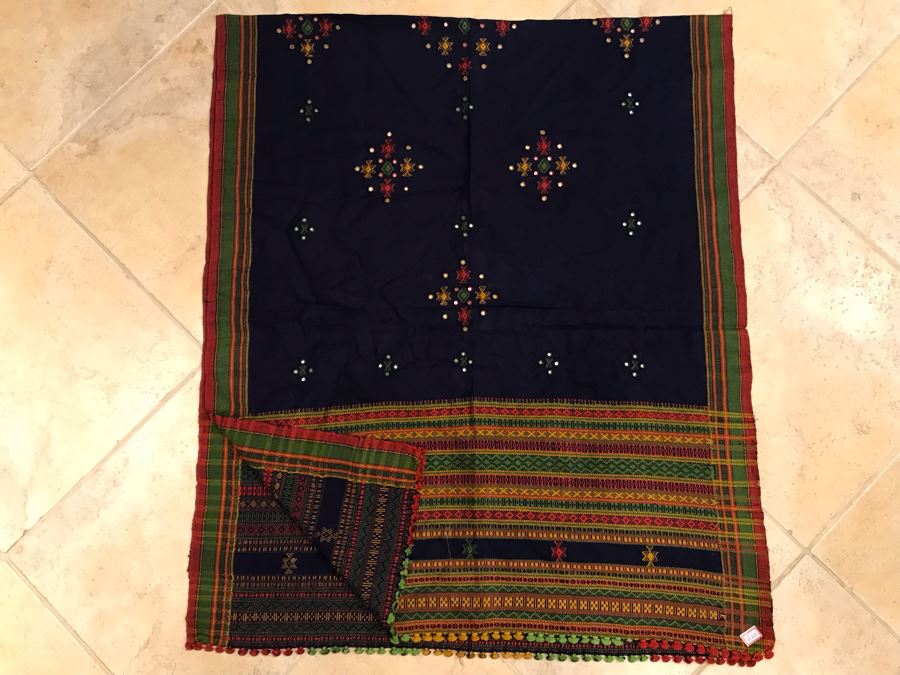JUST ADDED - New Handmade Ethnic Throw Blanket [Photo 2]