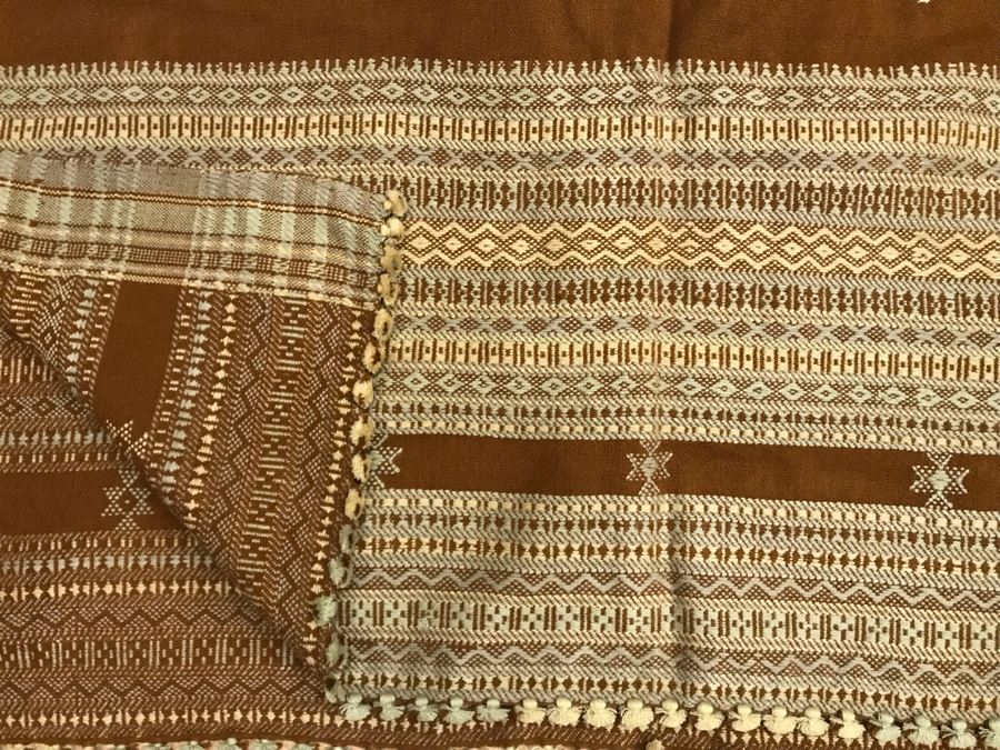 JUST ADDED - New Handmade Ethnic Throw Blanket [Photo 3]