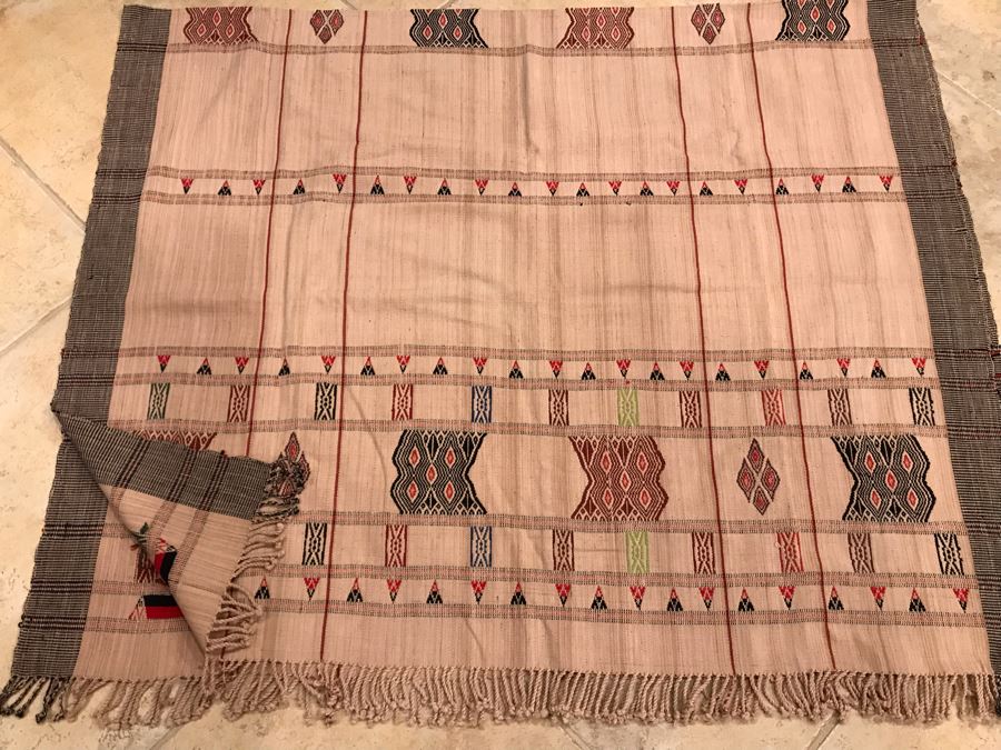 JUST ADDED - New Handmade Ethnic Throw Blanket [Photo 1]