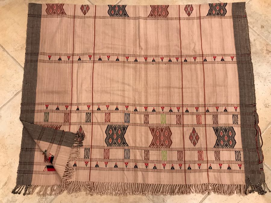 JUST ADDED - New Handmade Ethnic Throw Blanket [Photo 2]