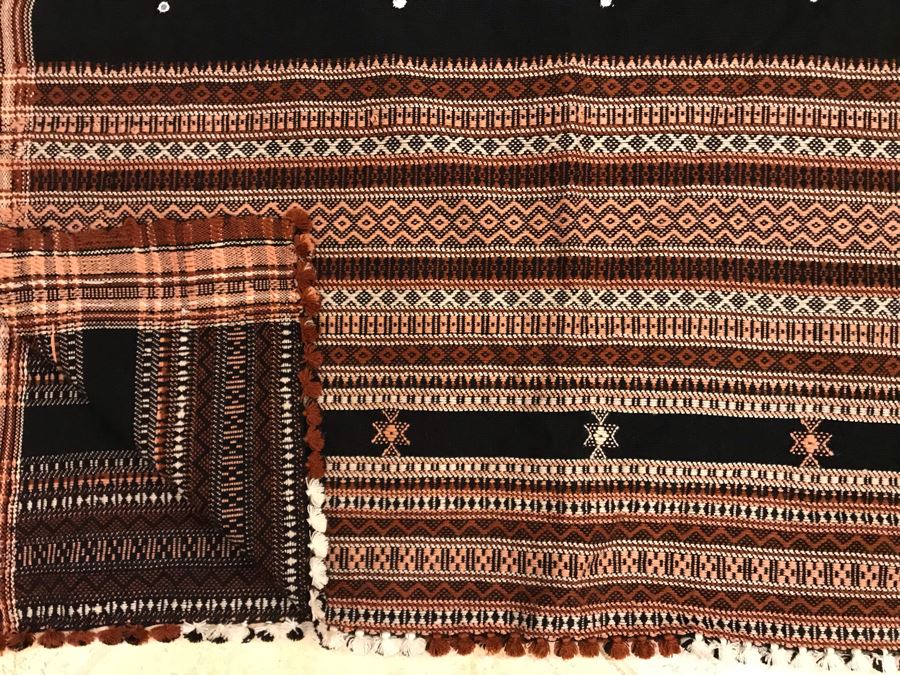 JUST ADDED - New Handmade Ethnic Throw Blanket [Photo 4]
