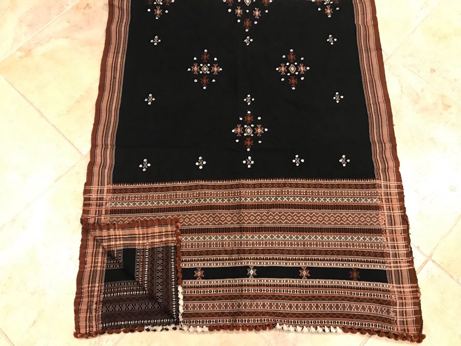 JUST ADDED - New Handmade Ethnic Throw Blanket [Photo 1]