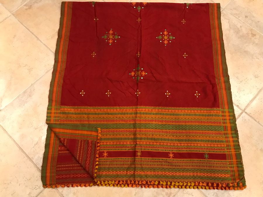 JUST ADDED - New Handmade Ethnic Throw Blanket