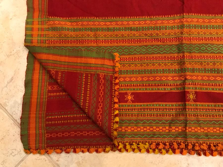 JUST ADDED - New Handmade Ethnic Throw Blanket
