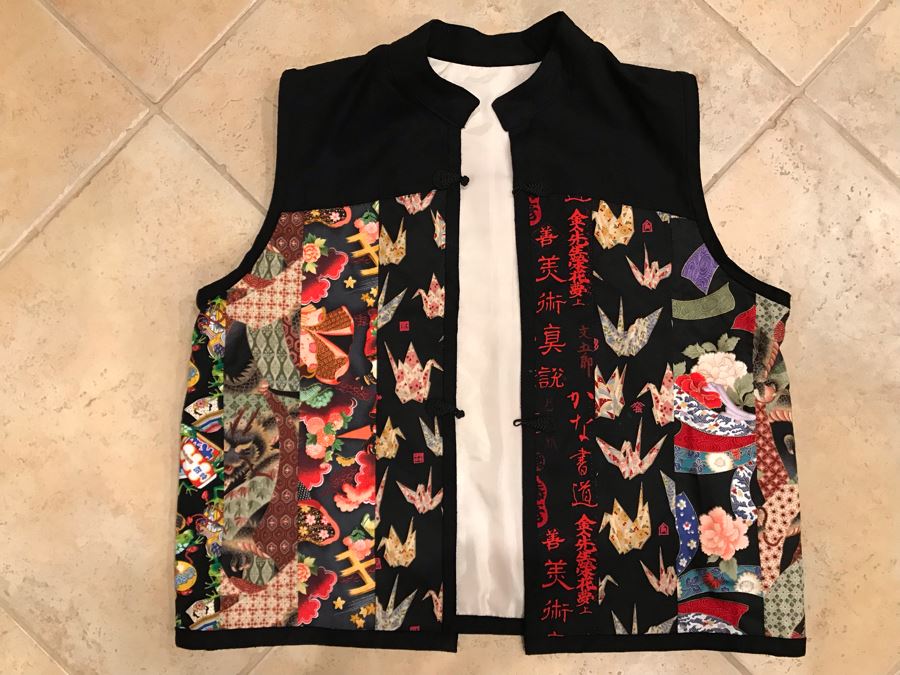 JUST ADDED - Women's Japanese Style Vest Size M [Photo 1]