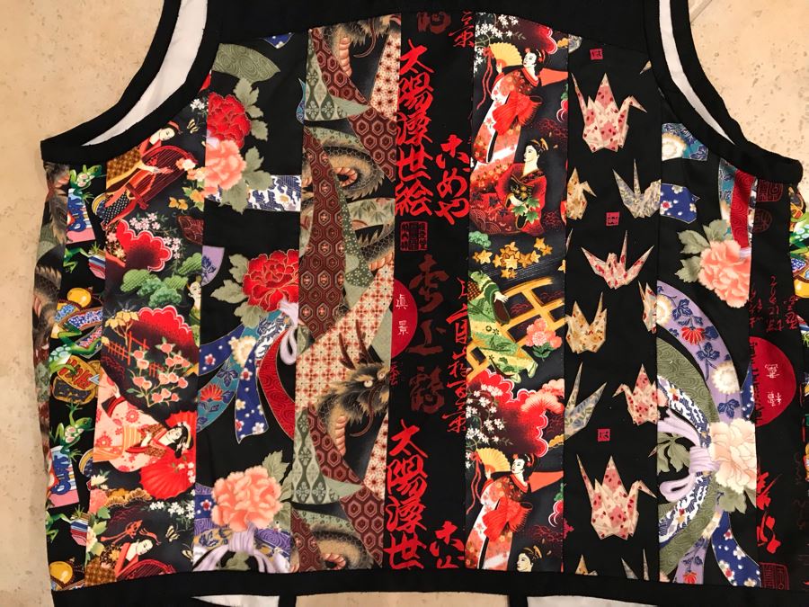 JUST ADDED - Women's Japanese Style Vest Size M [Photo 4]