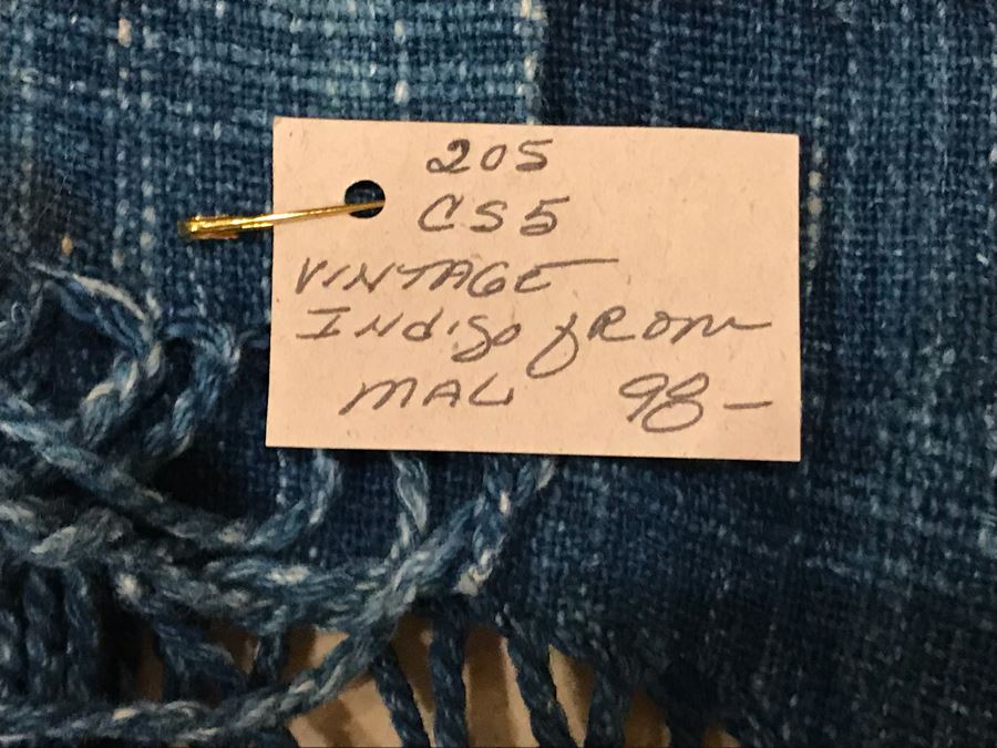 JUST ADDED - New Ethnic Indigo Scarf Retails $98 [Photo 2]