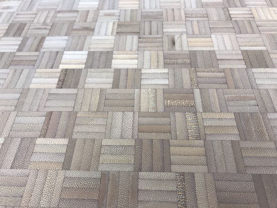 JUST ADDED - New Large Totally Bamboo Parquet Cutting Board With Feet 22 X 16 [Photo 4]