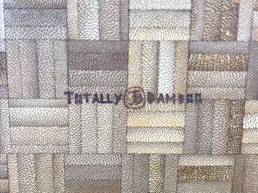 JUST ADDED - New Large Totally Bamboo Parquet Cutting Board With Feet 22 X 16 [Photo 6]