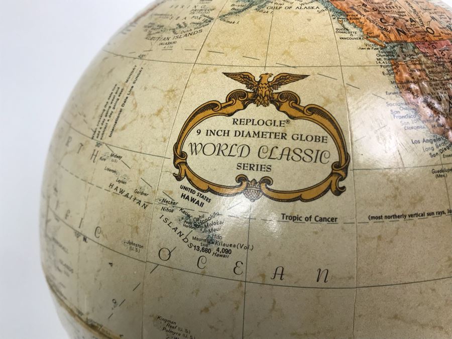 9 Inch Replogle World Classic Series Globe [Photo 3]