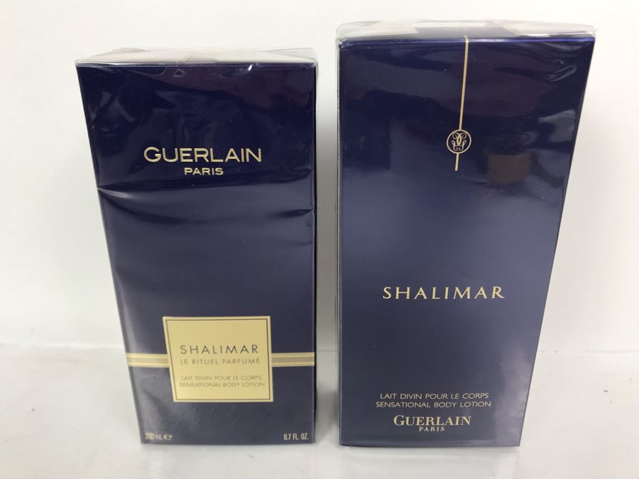 New Guerlain Paris Shalimar Parfume Perfume 6.7 Fl Oz And Body Lotion [Photo 1]