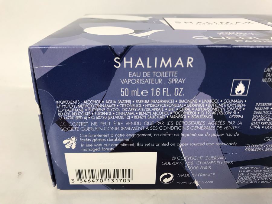 New Guerlain Paris Shalimar Gift Set Parfume Perfume Spray, Body Lotion And Shower Gel [Photo 6]