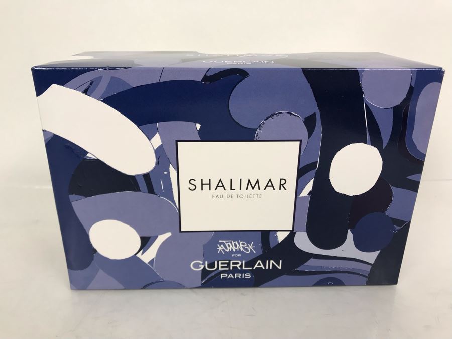 New Guerlain Paris Shalimar Gift Set Parfume Perfume Spray, Body Lotion And Shower Gel [Photo 2]