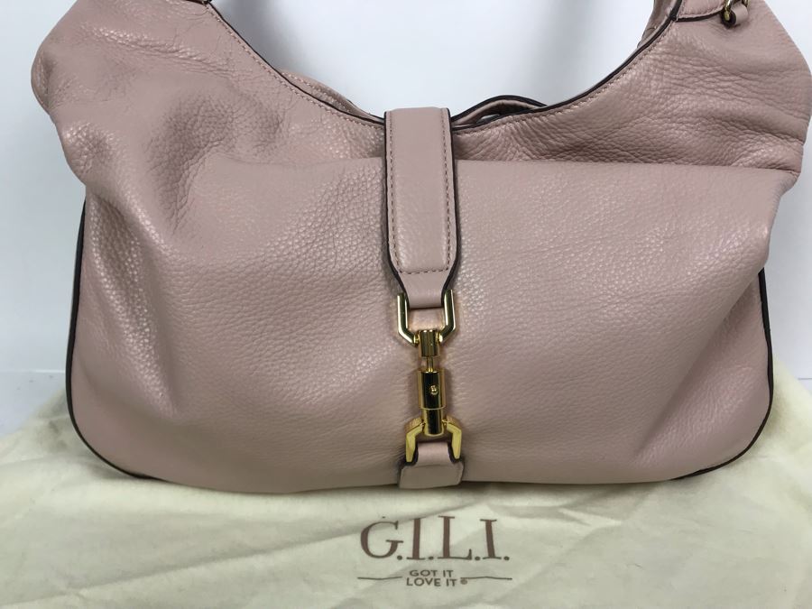 G.I.L.I. Got It Love It Leather Handbag With Dust Cover [Photo 2]