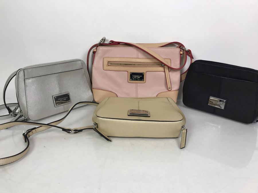 Set Of (4) New Tignanello Handbags