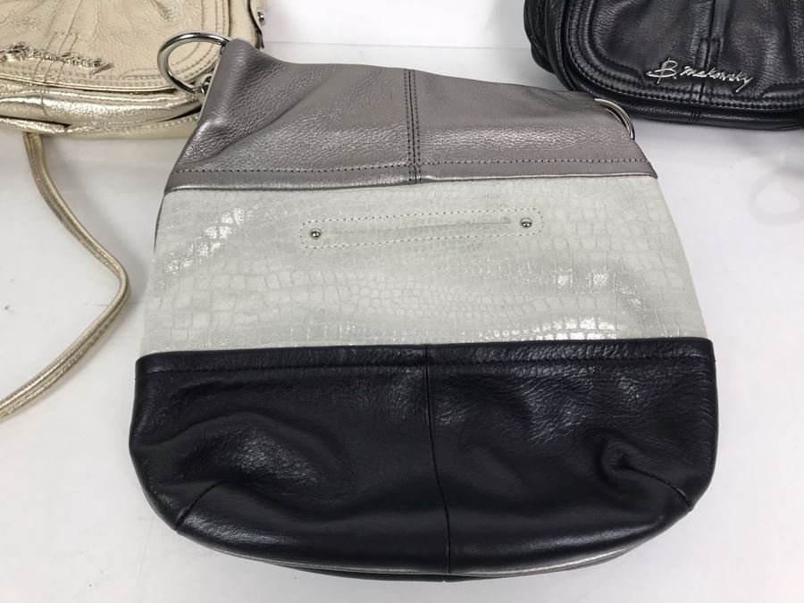 Set Of (3) New B Makowsky Handbags [Photo 6]