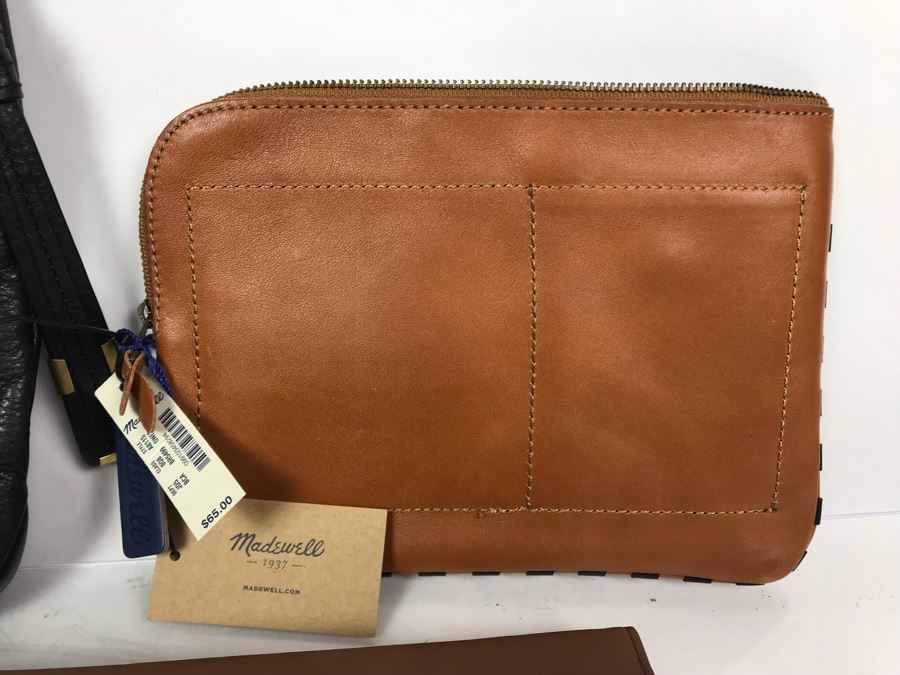 New With Tags Madewell Leather Purse ($65), B Makowsky Handbag And Snugg Macbook Case [Photo 2]