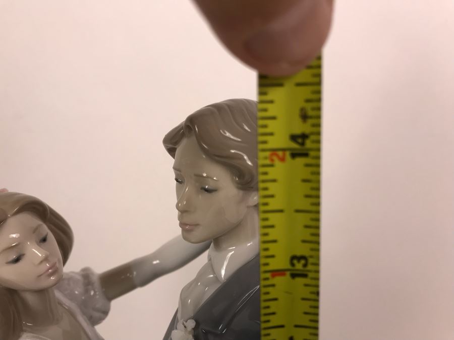 Large 14.75'H Lladro Figurine 'I Love You Truly' With Box Purchased From Pawn Stars Las Vegas Store In 2004 Before TV Show [Photo 21]