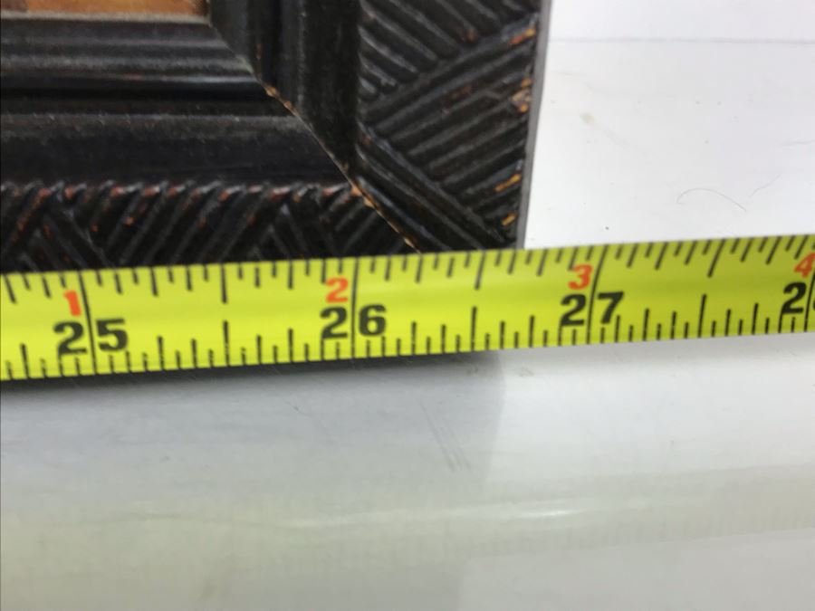 Shadowbox Framed Kenya Africa With Zebra Mask, Zebra Figurine, Photo And Map Of Kenya 26.5W X 19.5H [Photo 7]