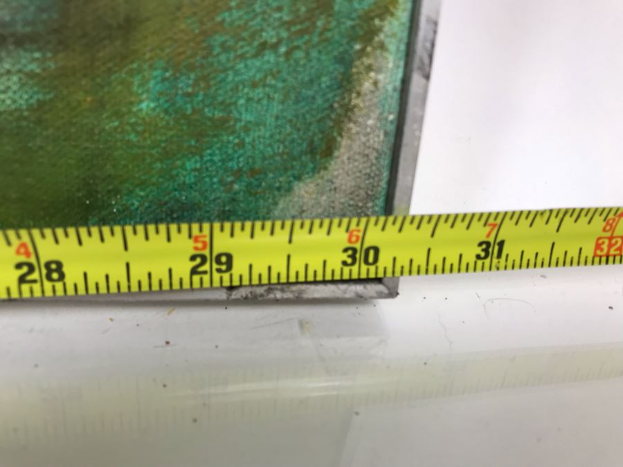 Original Abstract African Oil Painting Of Zebras 30 X 24 [Photo 8]