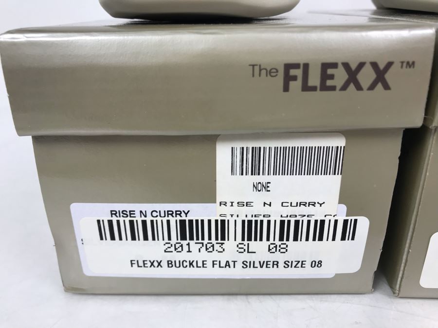(2) New Pairs Of The Flexx Womens Size 8 Shoes In Gold And Silver [Photo 4]