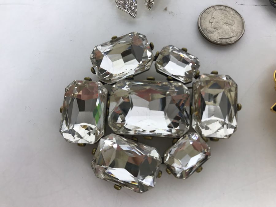 (6) New Joan Rivers Costume Jewelry Brooches Pins [Photo 5]