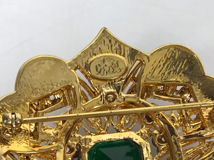 (6) New Joan Rivers Costume Jewelry Brooches Pins [Photo 15]