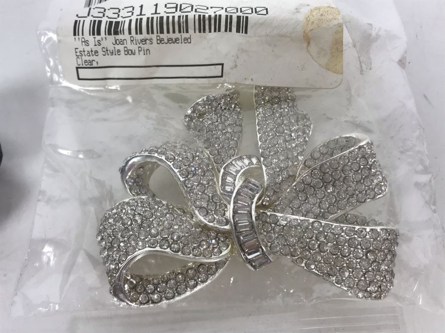 (6) New Joan Rivers Costume Jewelry Brooches Pins [Photo 9]