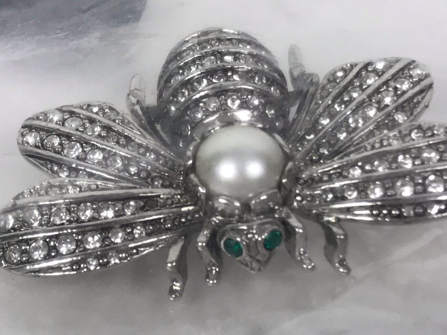 (6) New Joan Rivers Costume Jewelry Brooches Pins [Photo 12]