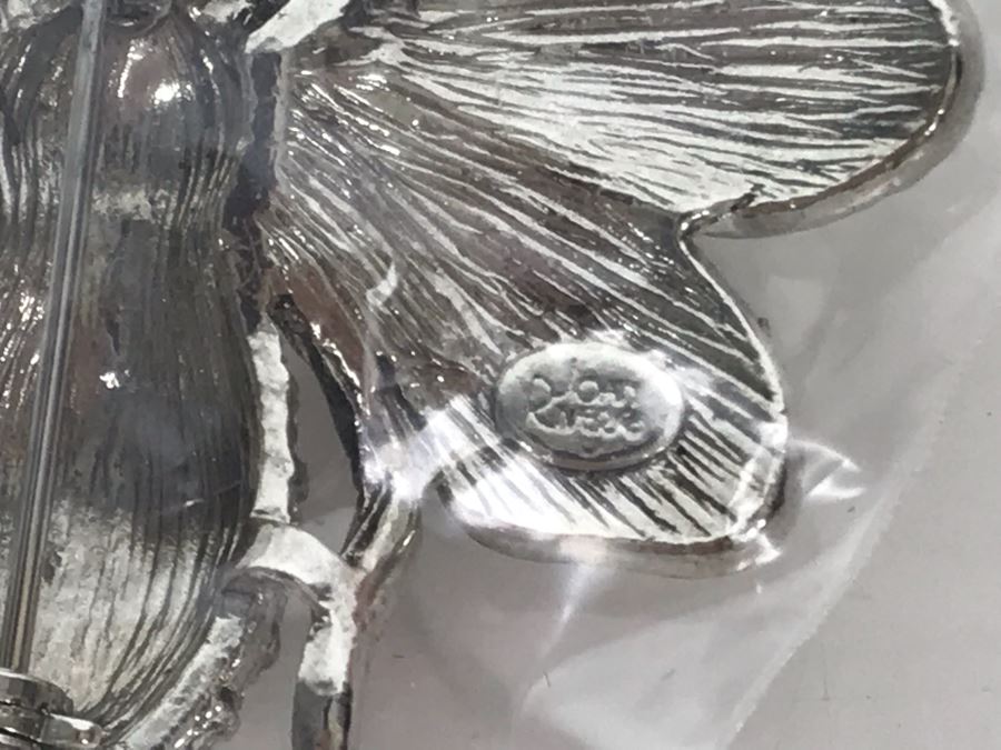 (6) New Joan Rivers Costume Jewelry Brooches Pins [Photo 14]