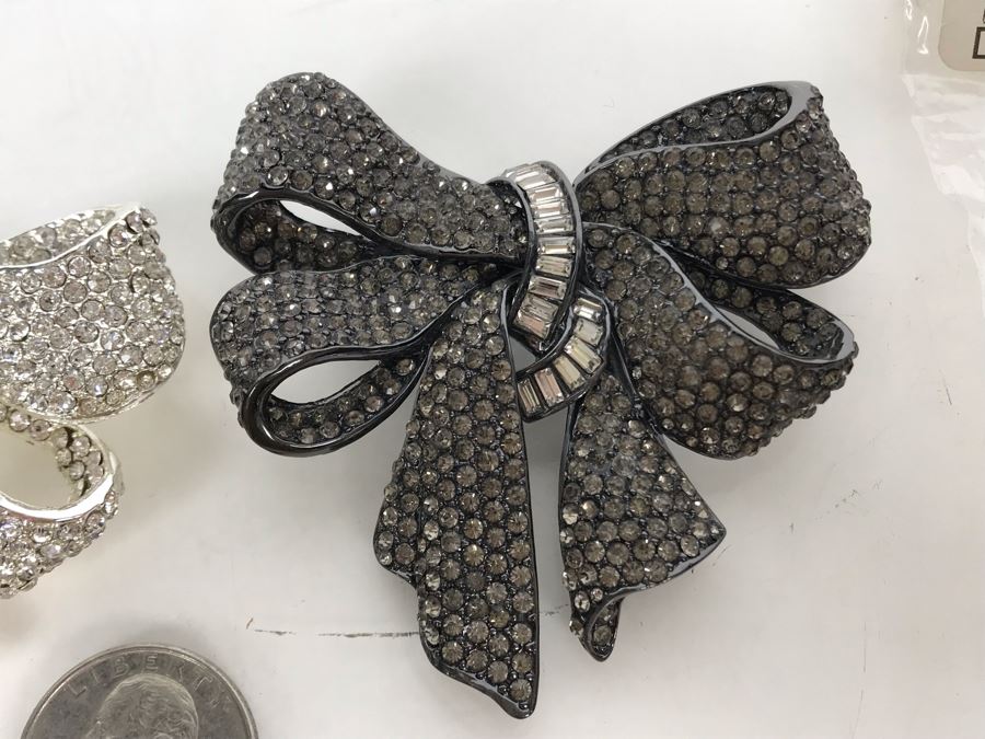 (6) New Joan Rivers Costume Jewelry Brooches Pins [Photo 8]