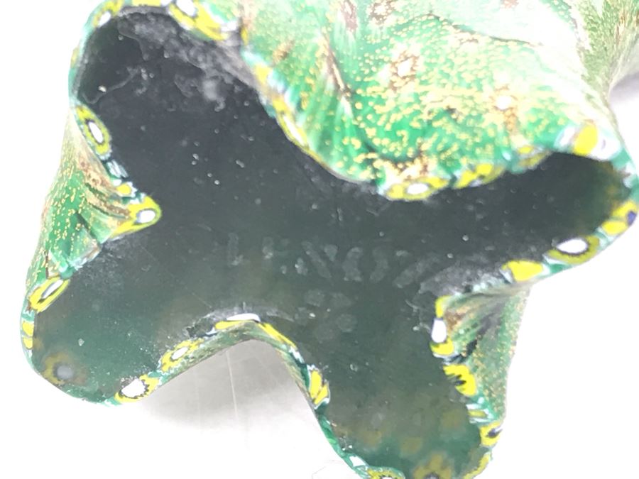 Pair Of Murano Glass Elephants From Lenox Millefiori 4.5H [Photo 9]