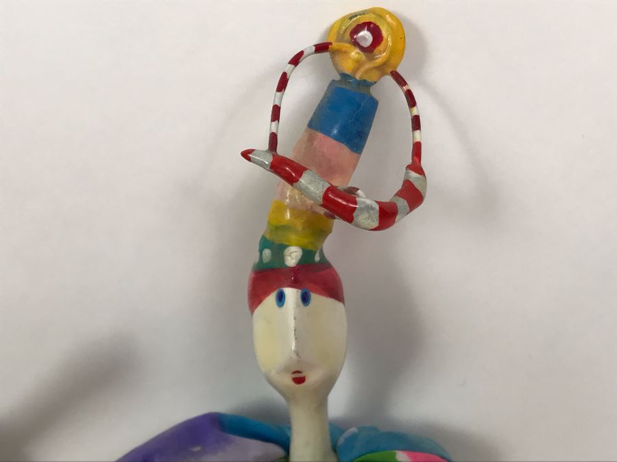 (3) Vintage French Cerri'Art Poupee Porcelain Handmade Pannicum Seed Filled Body Dolls [Photo 9]