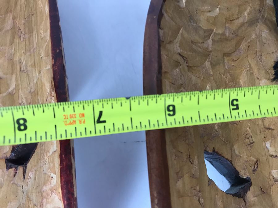 (3) Hand Carved African Animal Wall Hangings Masks Made In Kenya 6W X 15L [Photo 11]